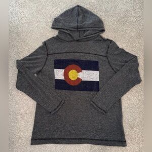 Original Retro Brand Dark Gray Long Sleeve Top